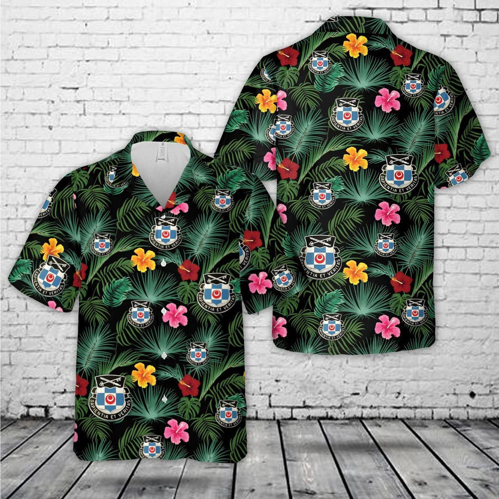 Army Hawaiian Shirt, Us Army 314Th Military Intelligence Battalion Hawaiian