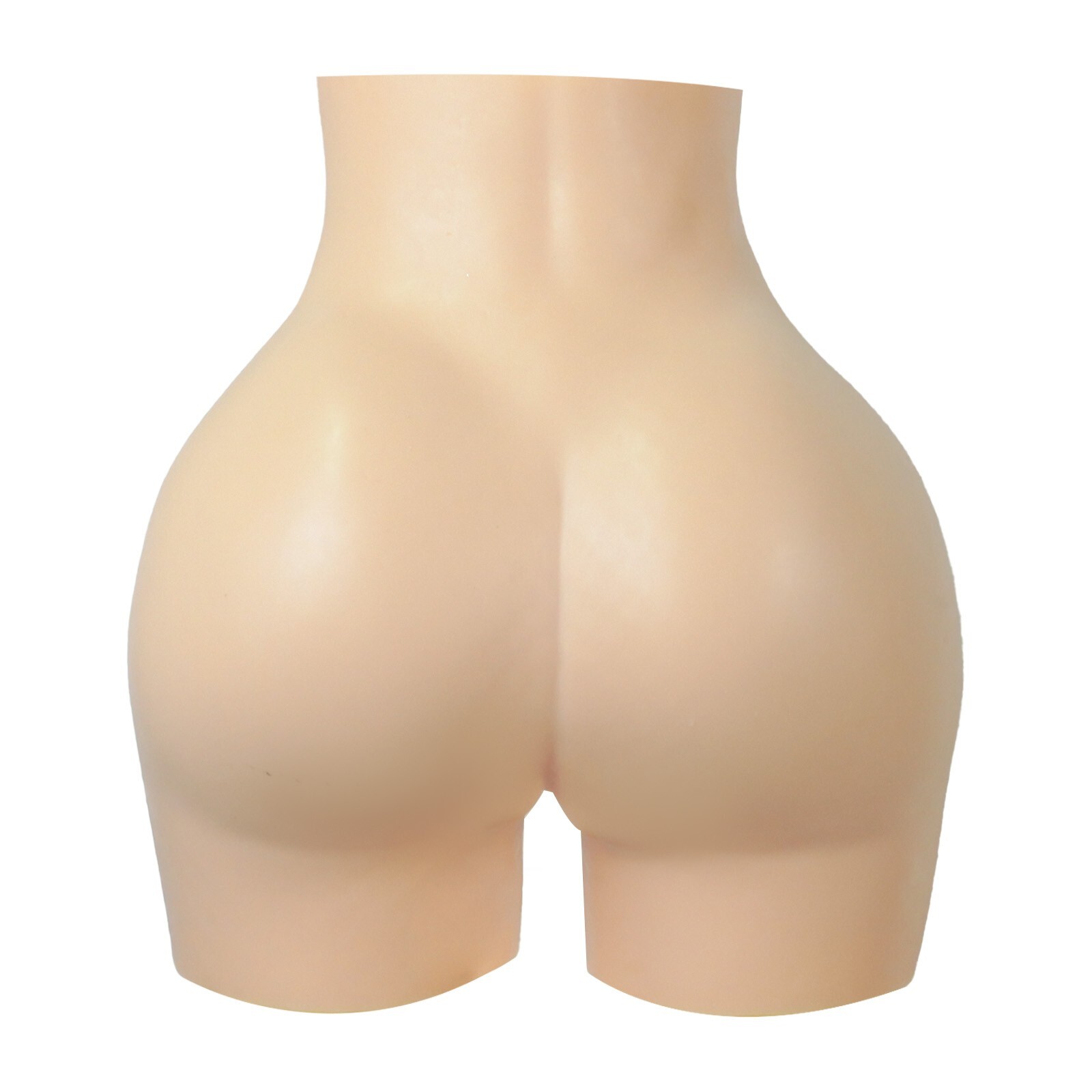 Crossdresser Realistic Silicone Panty Plump Hip Open-Crotch Pants Butt Shapewear