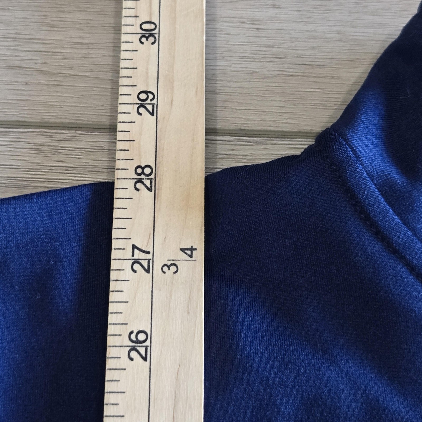 FootJoy Pullover Mens XL Blue 1/4 Zip Long Sleeve Golf Performance Shirt Top