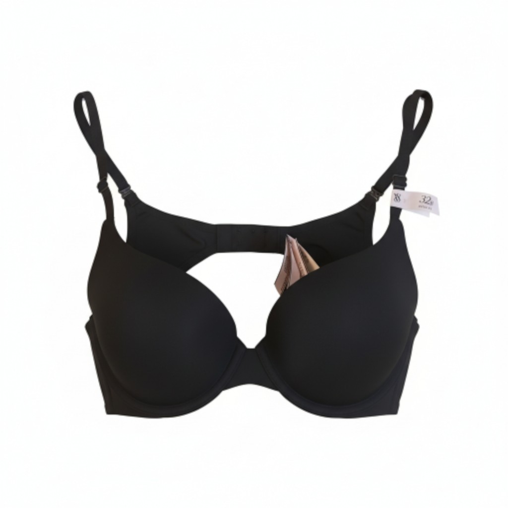 Victoria’s Secret Push-Up Bra – Size 32B – Black – New With Tags ✨