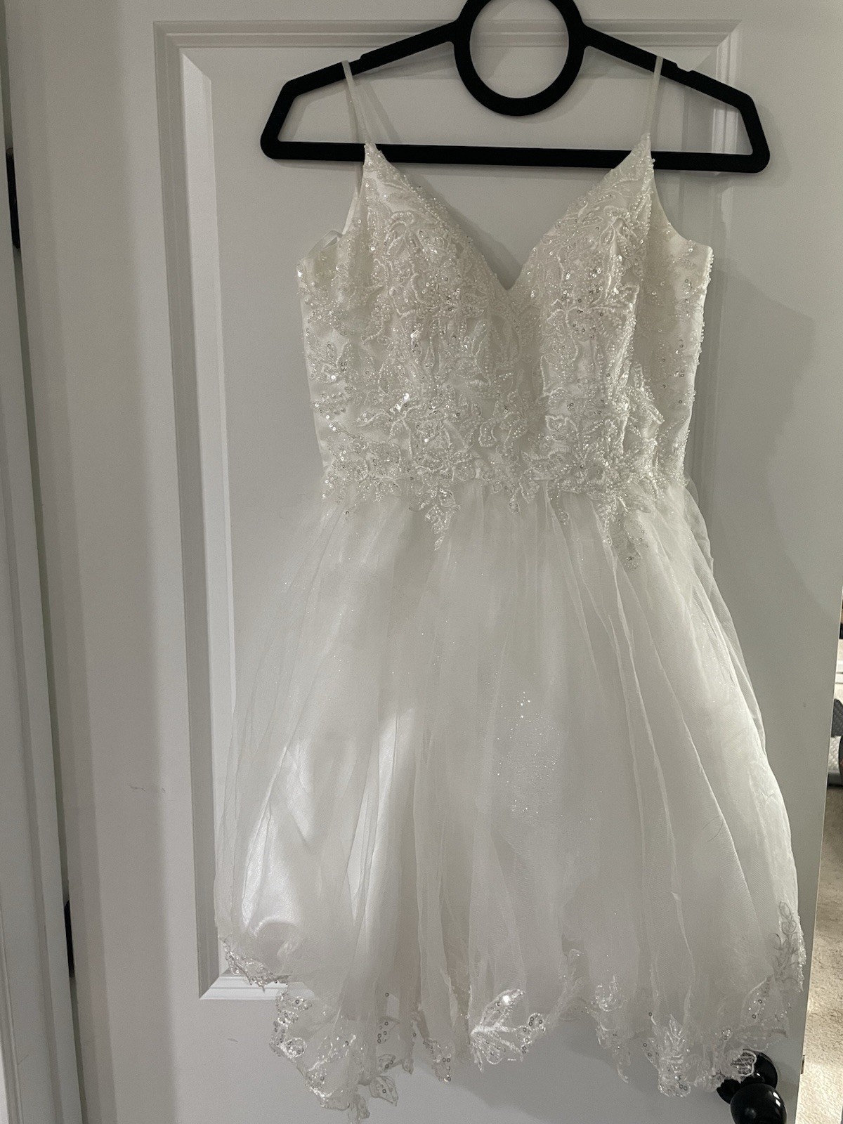 Ladivine by Cinderella Divine White Dress Women Size Small