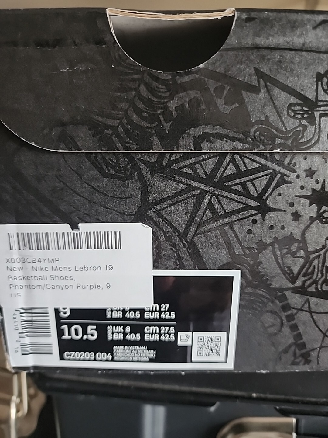 Size 9 – Nike LeBron 19 EP Mid Strive For Greatness
