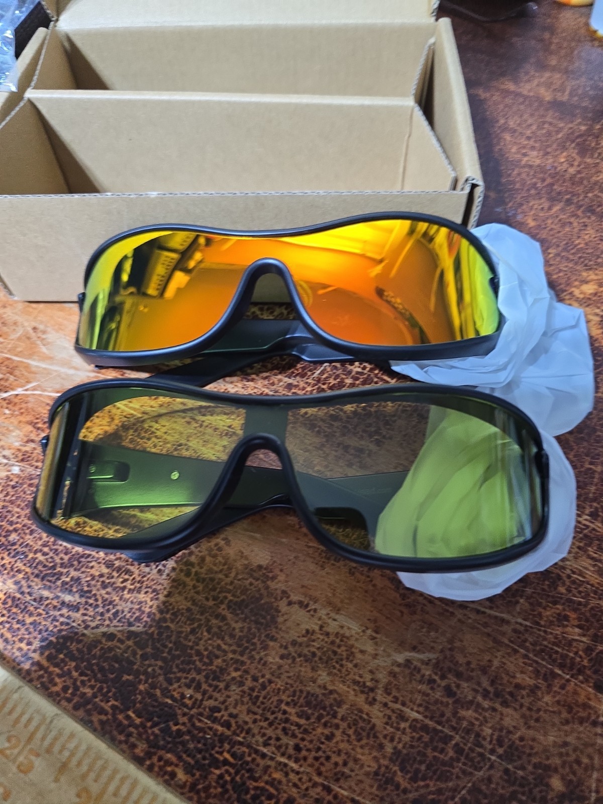 Bulbhead Night Vision Battle Vision Glasses for Driving As Seen On TV 2 Pair