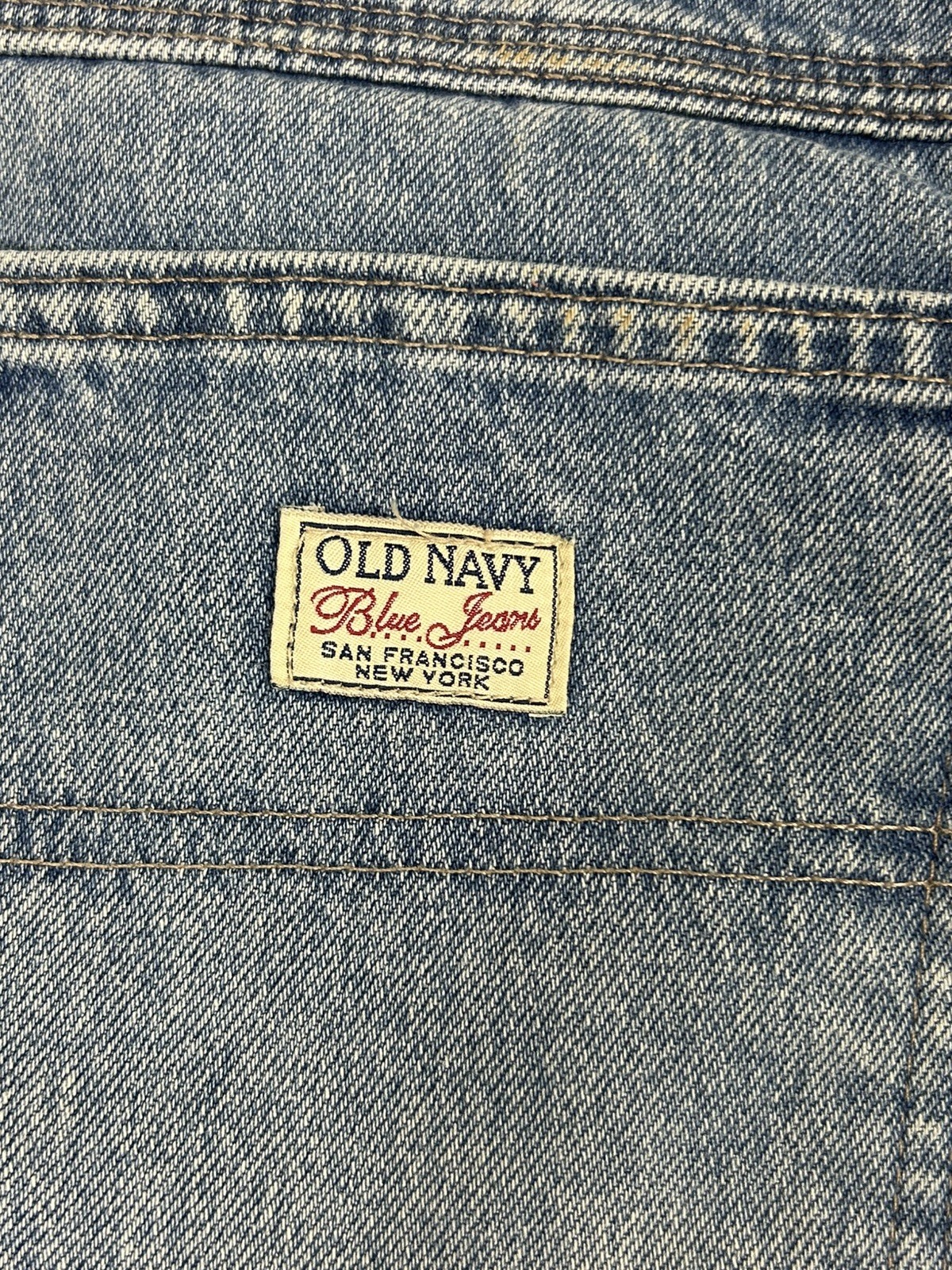 Vintage Y2K Old Navy Carpenter Painter Blue Jeans Men’s Size 29Wx30L Light Wash