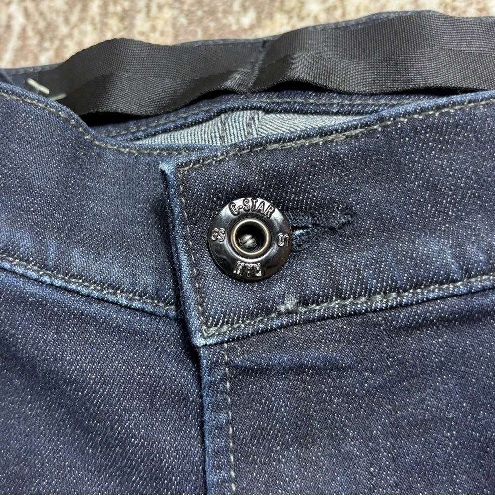 G-Star Raw Airblaze 3D Skinny 28×30 High Quality Workwear Dark Wash Sustainable