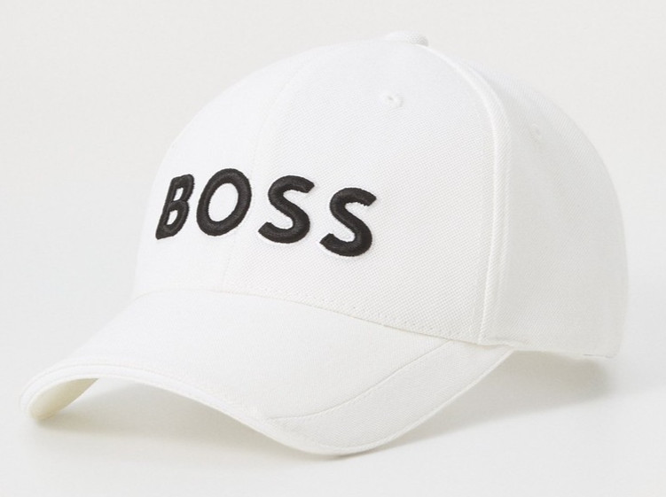HUGO BOSS Embroidered Logo Cap One Size Adjustable Baseball Style Hat NEW