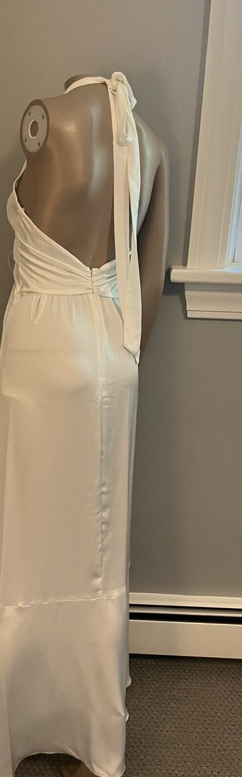 NWT Ramy Brook Florence Halter tie neck gown with embellishments sz 2 $795