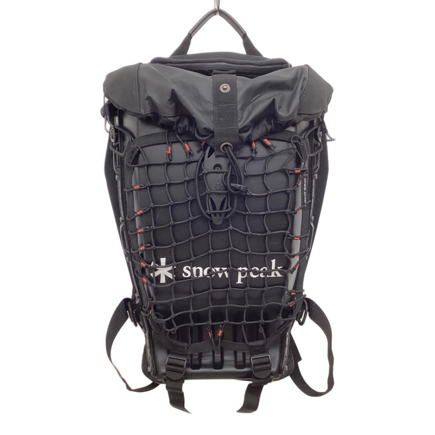 POINT 65 BOBLBEE 20L Backpack Black Hard Shell Moto w/ Belt Net Used
