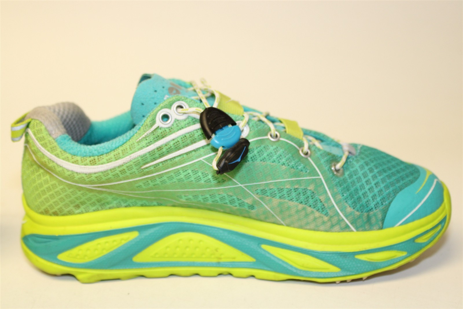 Hoka One One Huaka Textile Lace Up Running Womens Size 6 37 1/3 Shoes 20609 AAW