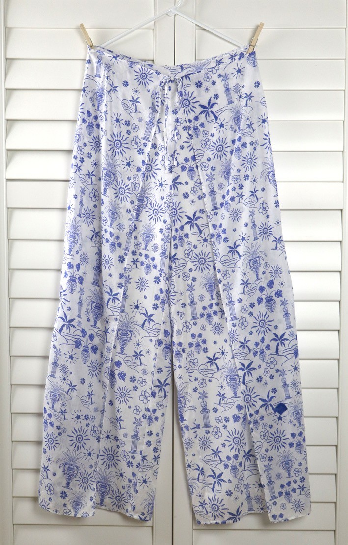 SUGARLIPS NWT $85 The Santorini Layered Skirted Wide Leg Pants Size XL
