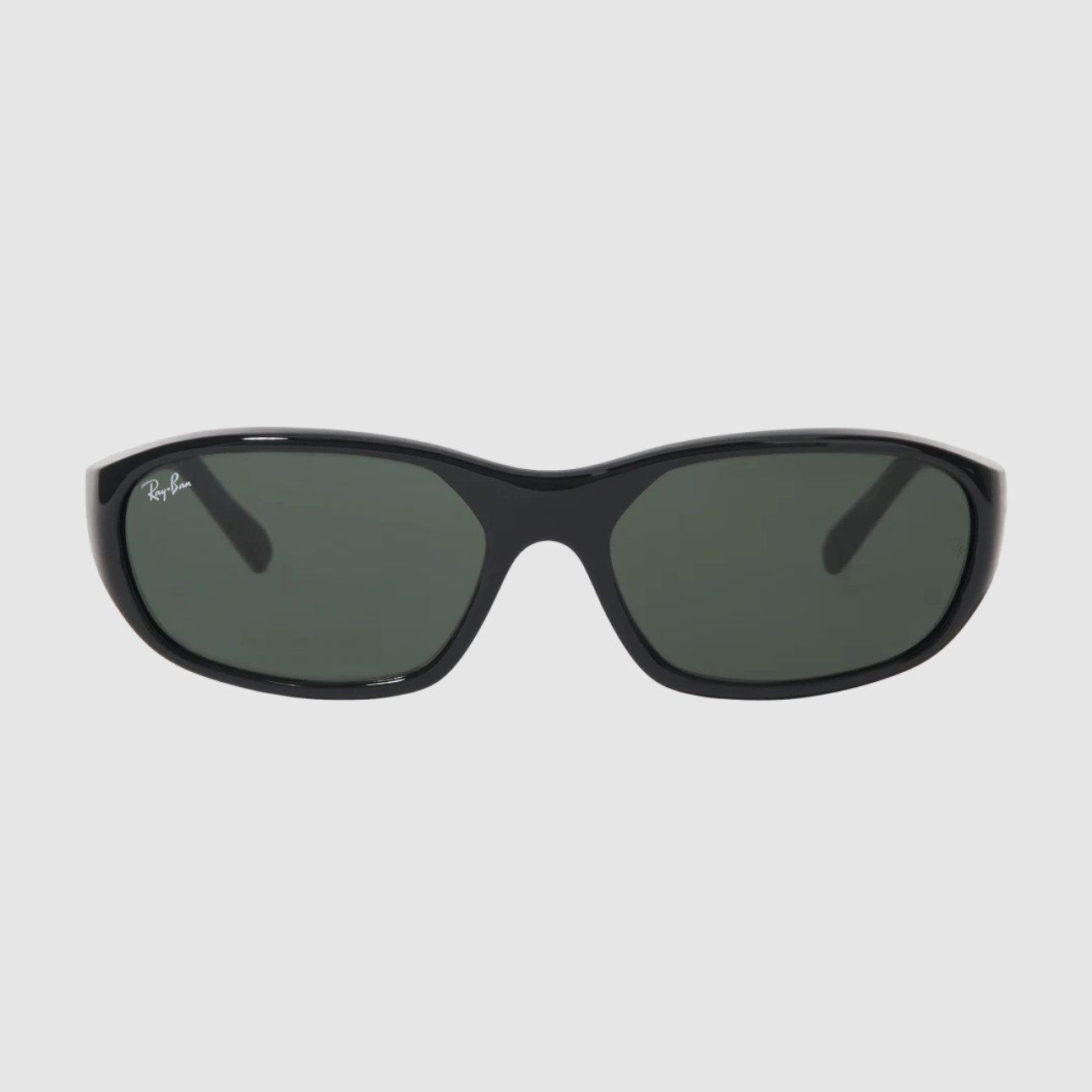 Ray-Ban DADDY-O II Polished Black Frame Green Classic G-15 Lenses