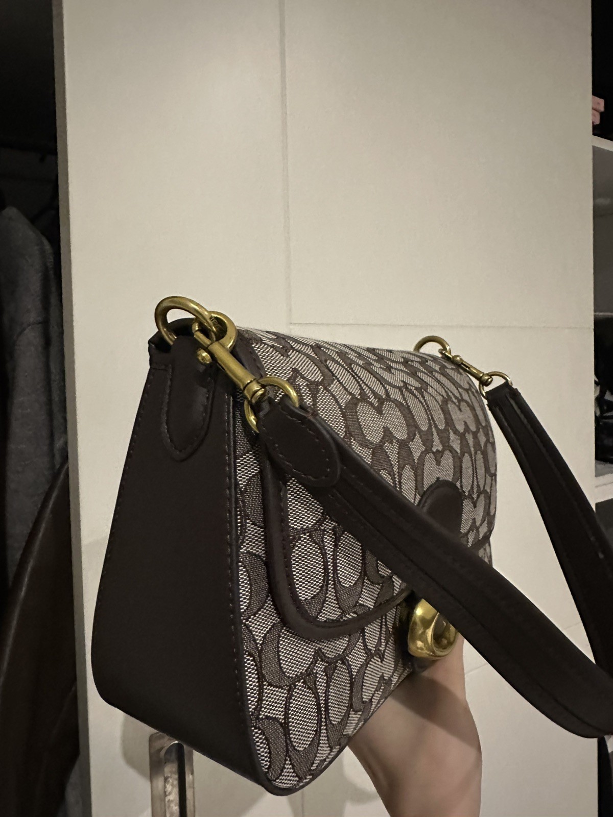 Coach Denim Soft Tabby 26 Shoulder Bag