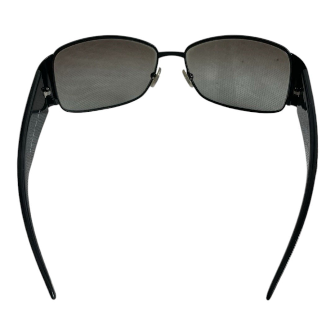 Versace Black Rhinestone Logo Sunglasses Bling Rare Designer Glasses Shades +Box