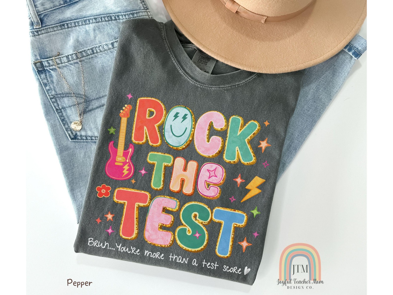 Rock the Test Day Teacher Shirt, State Testing Tee, Testing Coordinator Tshirt