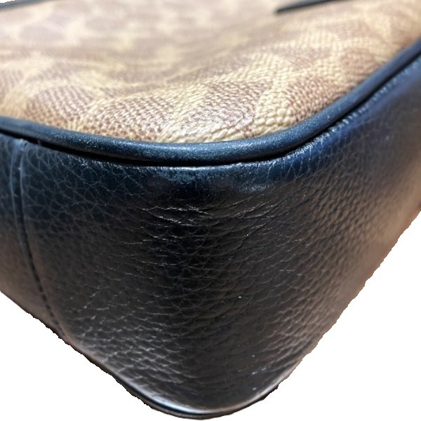 COACH Signature Canvas Leather Crossbody Bag – DUTY FREE