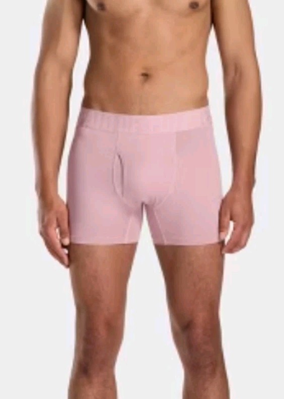 Pair of Thieves Mens Boxer Briefs 2pk Sz Large Lavender Pink Vented Mesh comfort