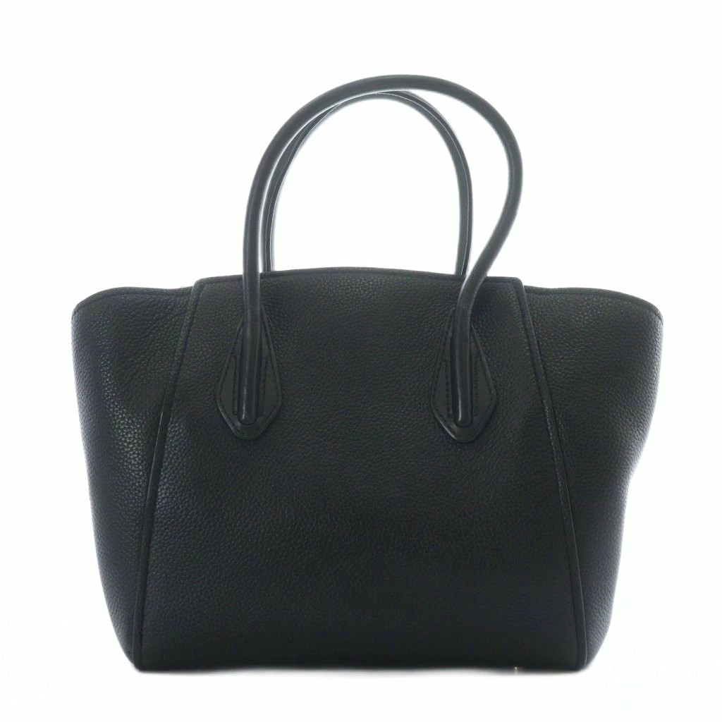 Used Kate Spade KATE SPADE 2way Handbag Shoulder Black Charm Included Grain Proc