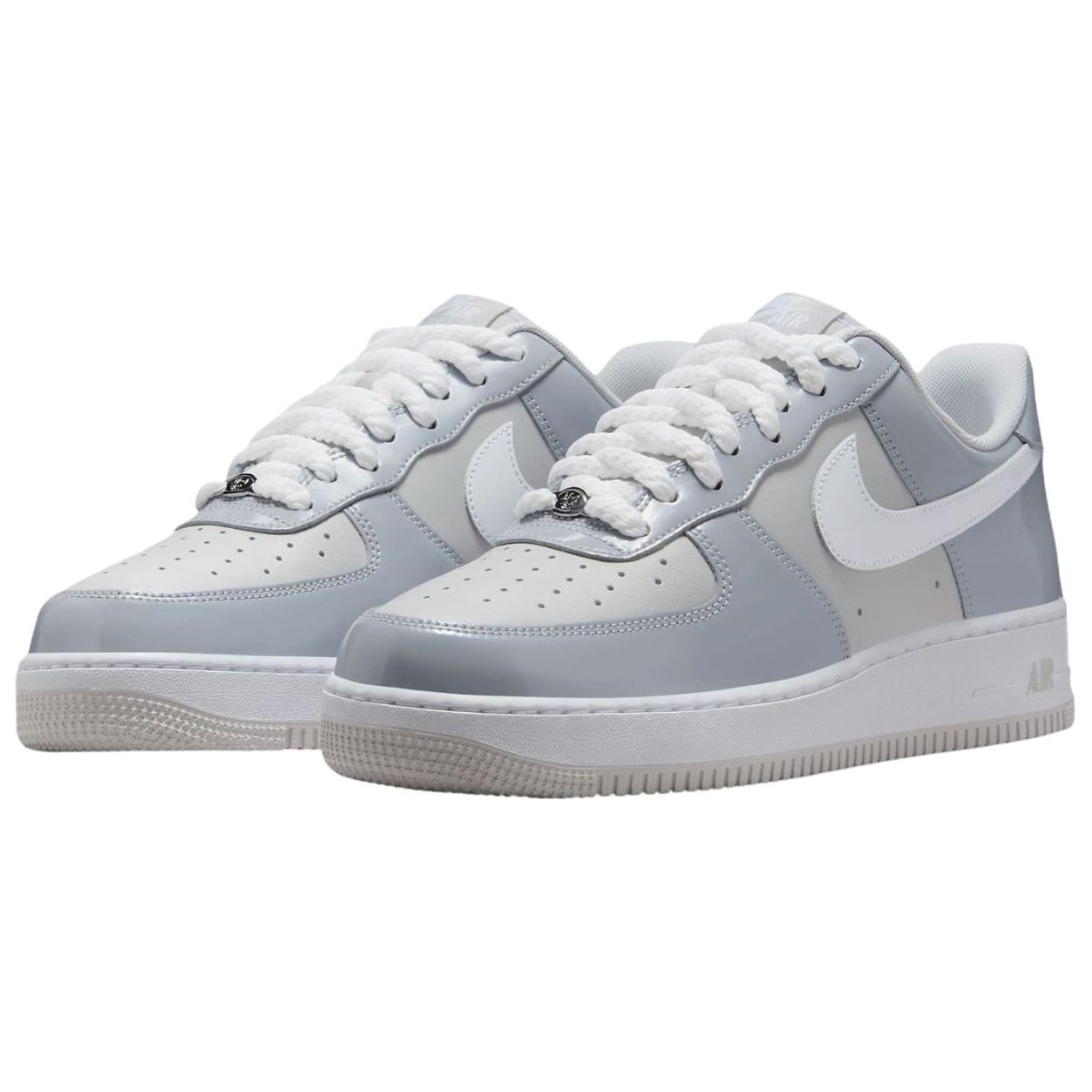 Nike Air Force 1 Low ’07 LV8 Wolf Grey Vast Grey White – HV9405-001 Ship Now