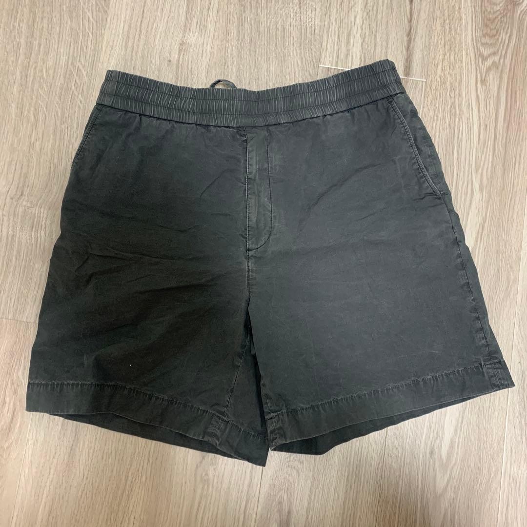 Acne Studios Shorts 46 Black Grey Khaki Wash Used Vintage 80s