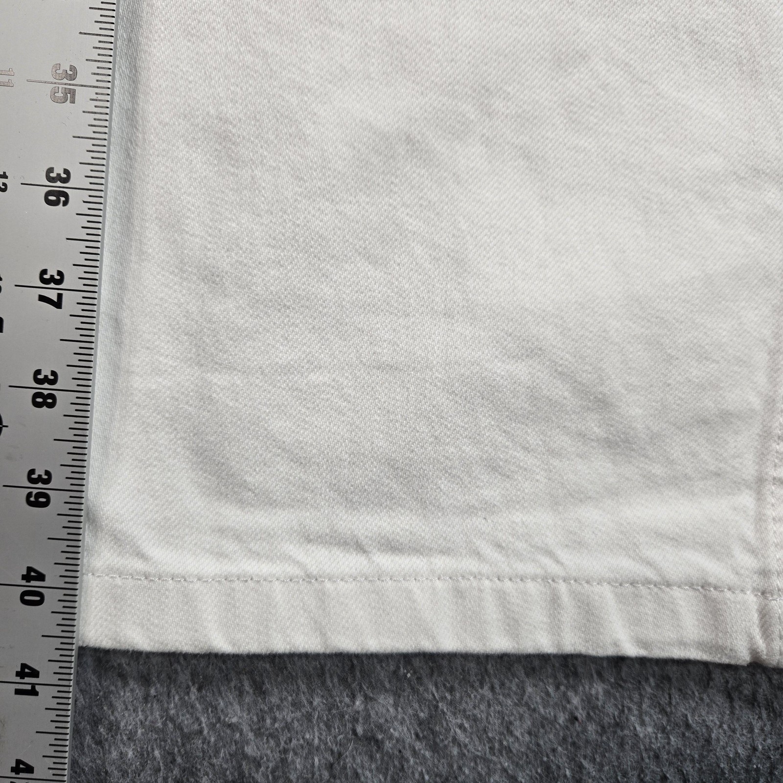 Ragged Jeans Jeans Womens 30 White High Rise Wide Leg Denim Pants Relaxed Fit