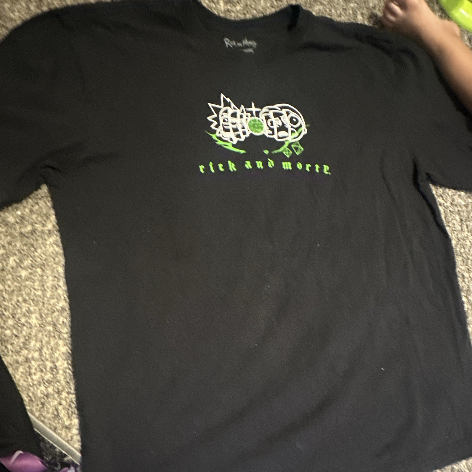 Rick And Morty Saw These Large Green And Black
