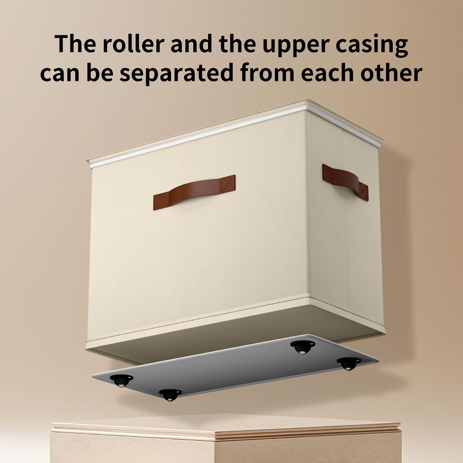 2 Pack Shoe storage Organizer for closet with wheels,No Assemble Required Sho…