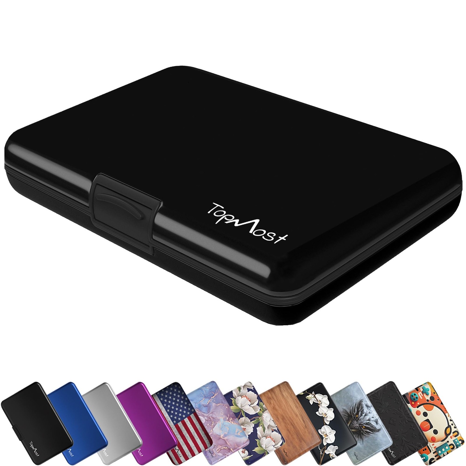 Aluminum Wallet, Card Case Wallet, Metal RFID Credit Card Holder for Men & Wo…