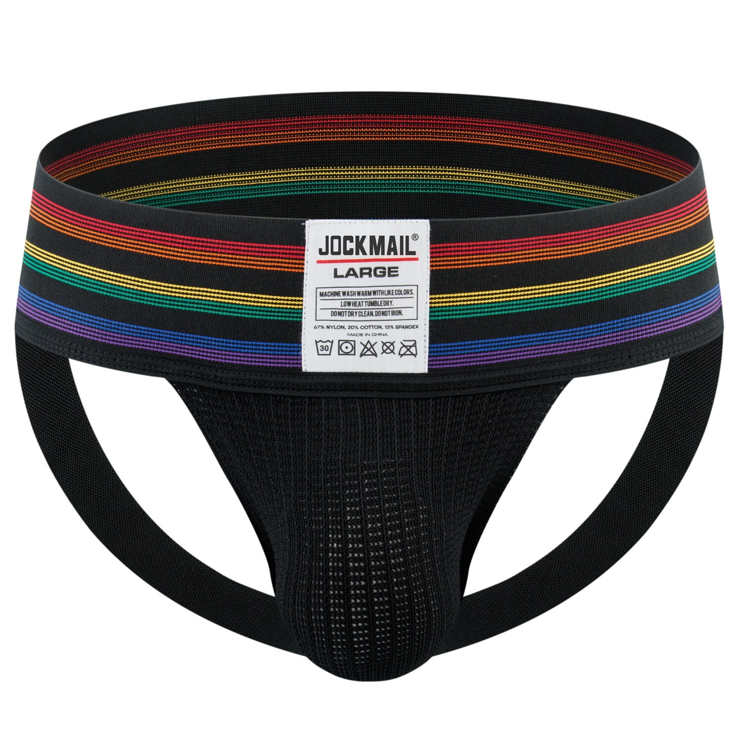 JOCKMAIL Mens Jock Strap Athletic Supporter Sport Underwear Jockstrap Briefs