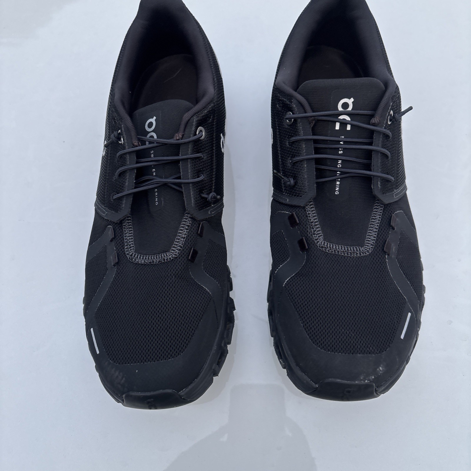 OnClouds Swiss Engineering Men’s US 12&11.5 K Black ( Broke By Washing Machine)