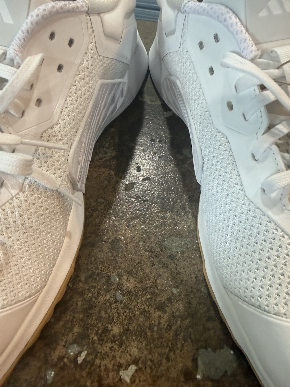 Adidas Men’s Dropset 3 Cloud White Gum Training Sneaker Shoes Size 14