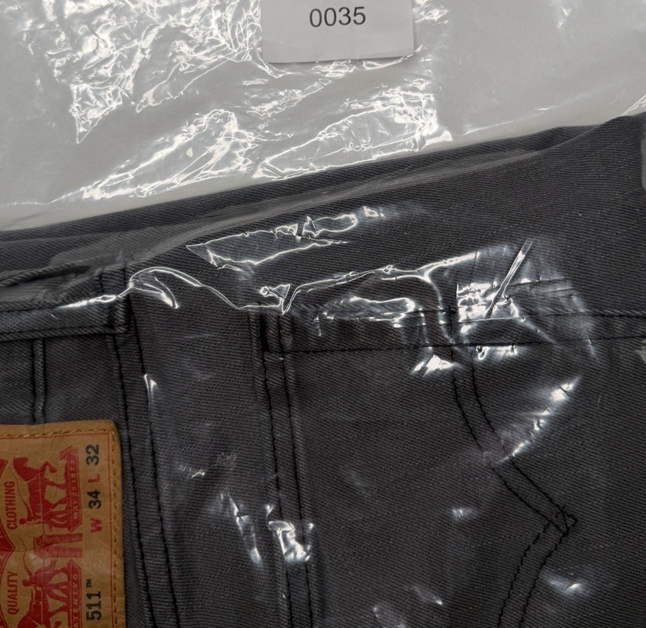 Levi’s 511 Slim Fit Denim Jeans “Gray Black 3D”D04511-2272 | 34 x 31*