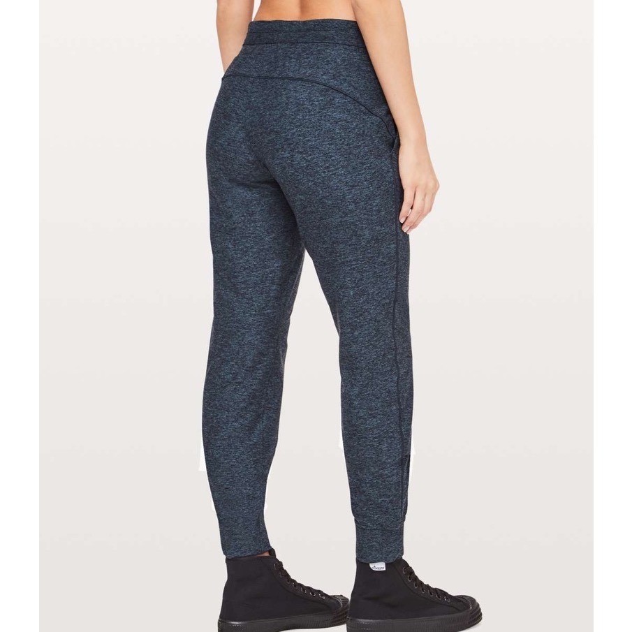 Lululemon Ready to Rulu Jogger Heathered True Navy Black W5BCJS Size 4