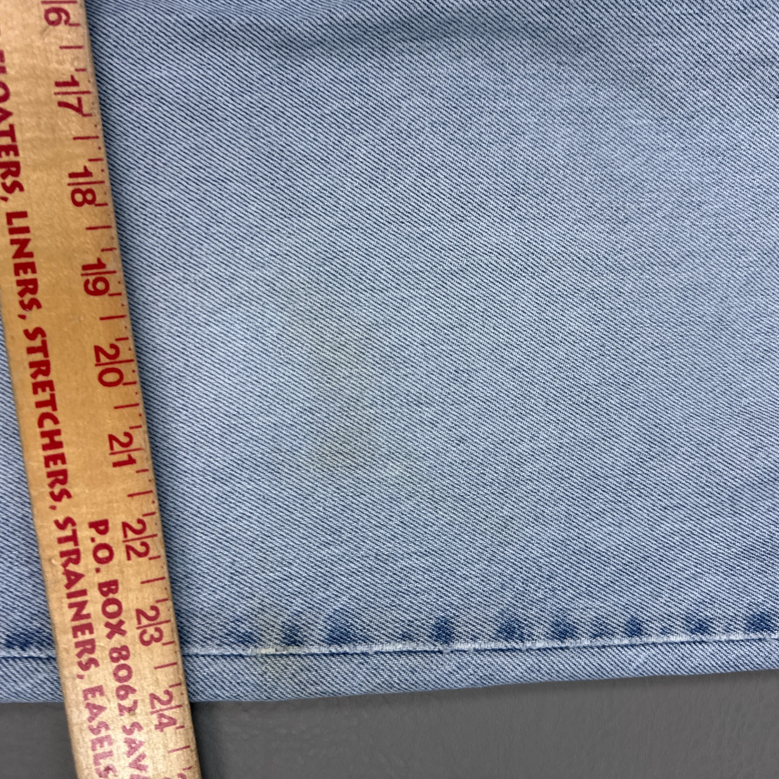 Vintage Levis SilverTab Jeans Mens 30×32 Blue Baggy 90s Made USA Thrashed Faded