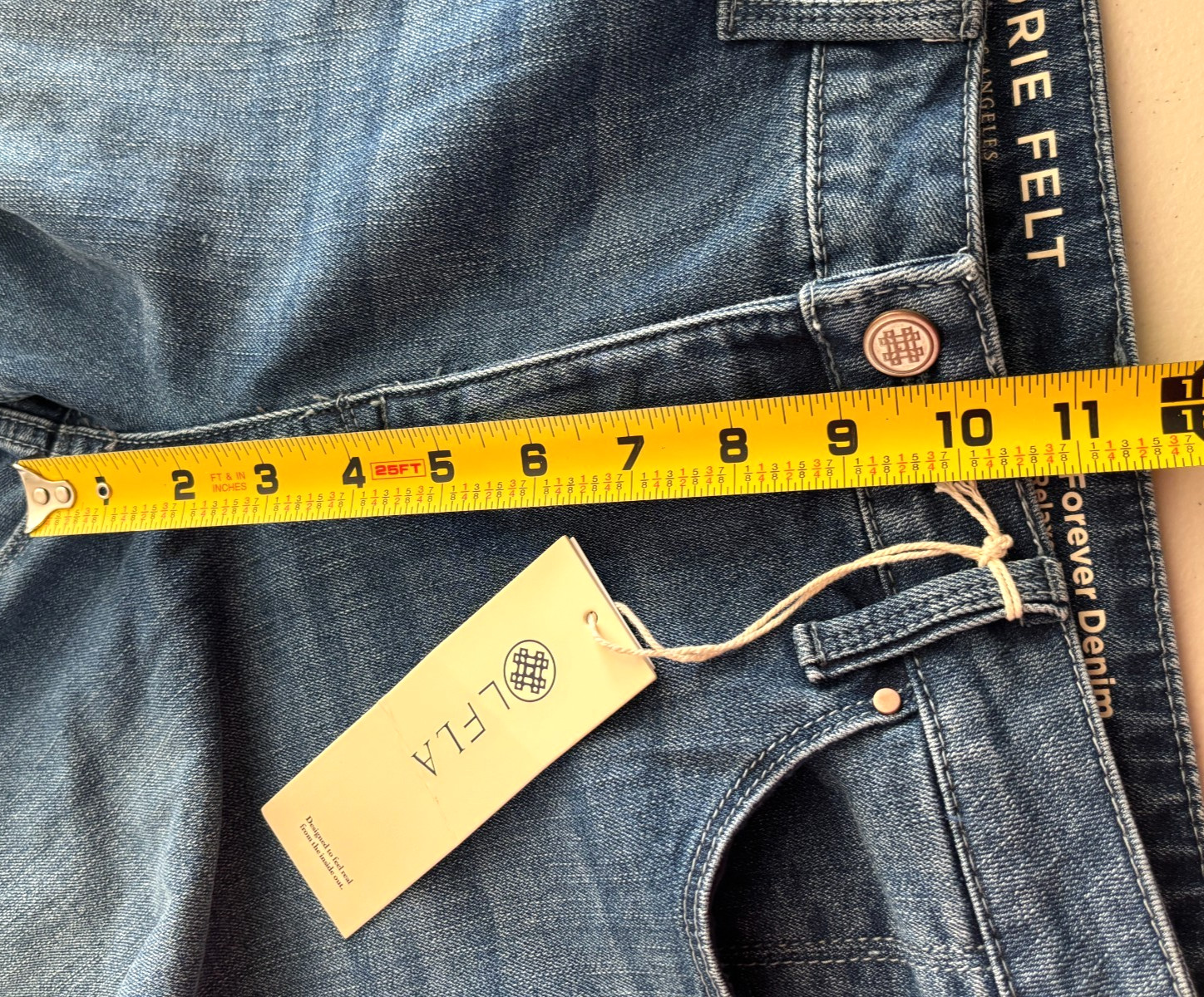 Laurie Felt Forever Denim Relaxed Straight Leg Jeans Women’s Size 6