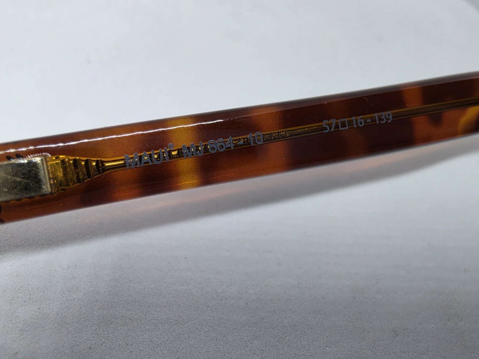 NEW Maui Jim Cruzem Brown Tortoise Polarized HCL Bronze Lens Sunglasses MJ864-10