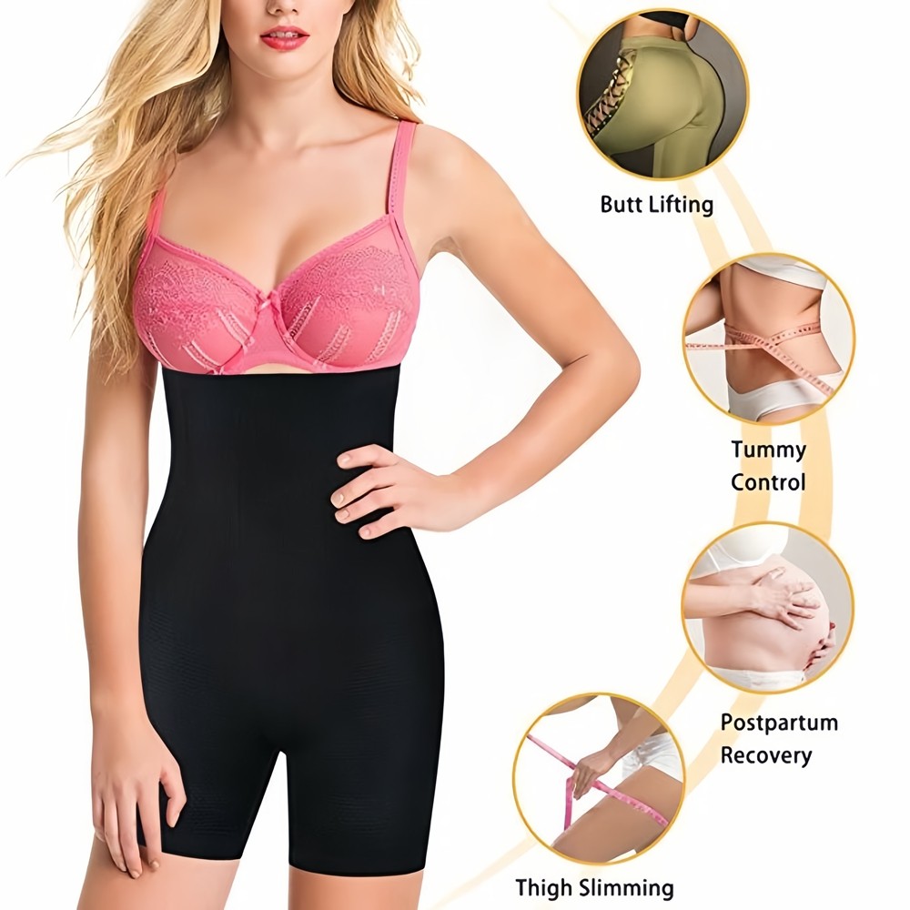 Women High Waist Shapewear Underwear Tummy Control Girdle Panty Pants Plus Size
