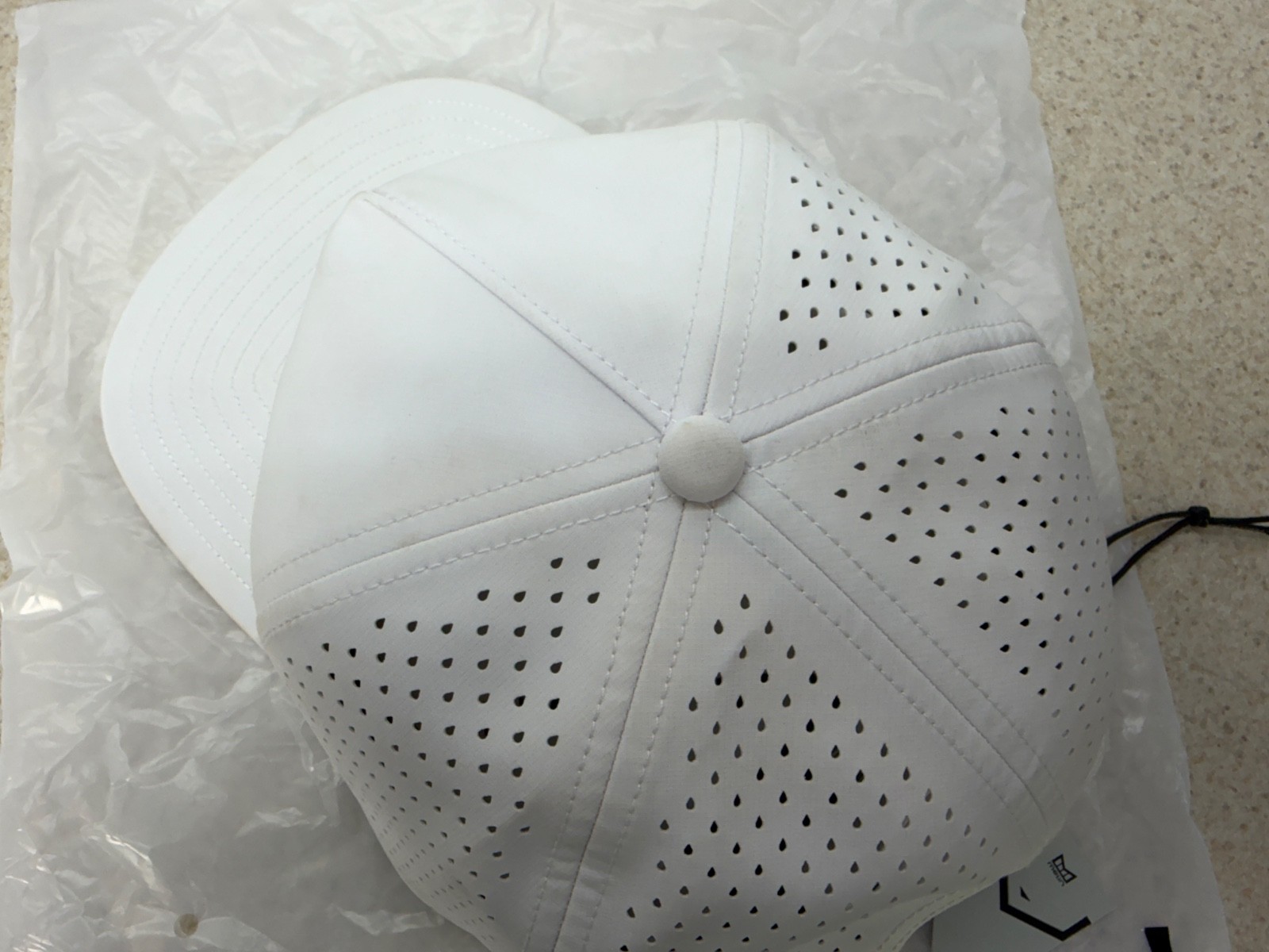 Limited Edition Melin Hydro Coronado Brick Hat WHWH – WHITE ON WHITE – XL