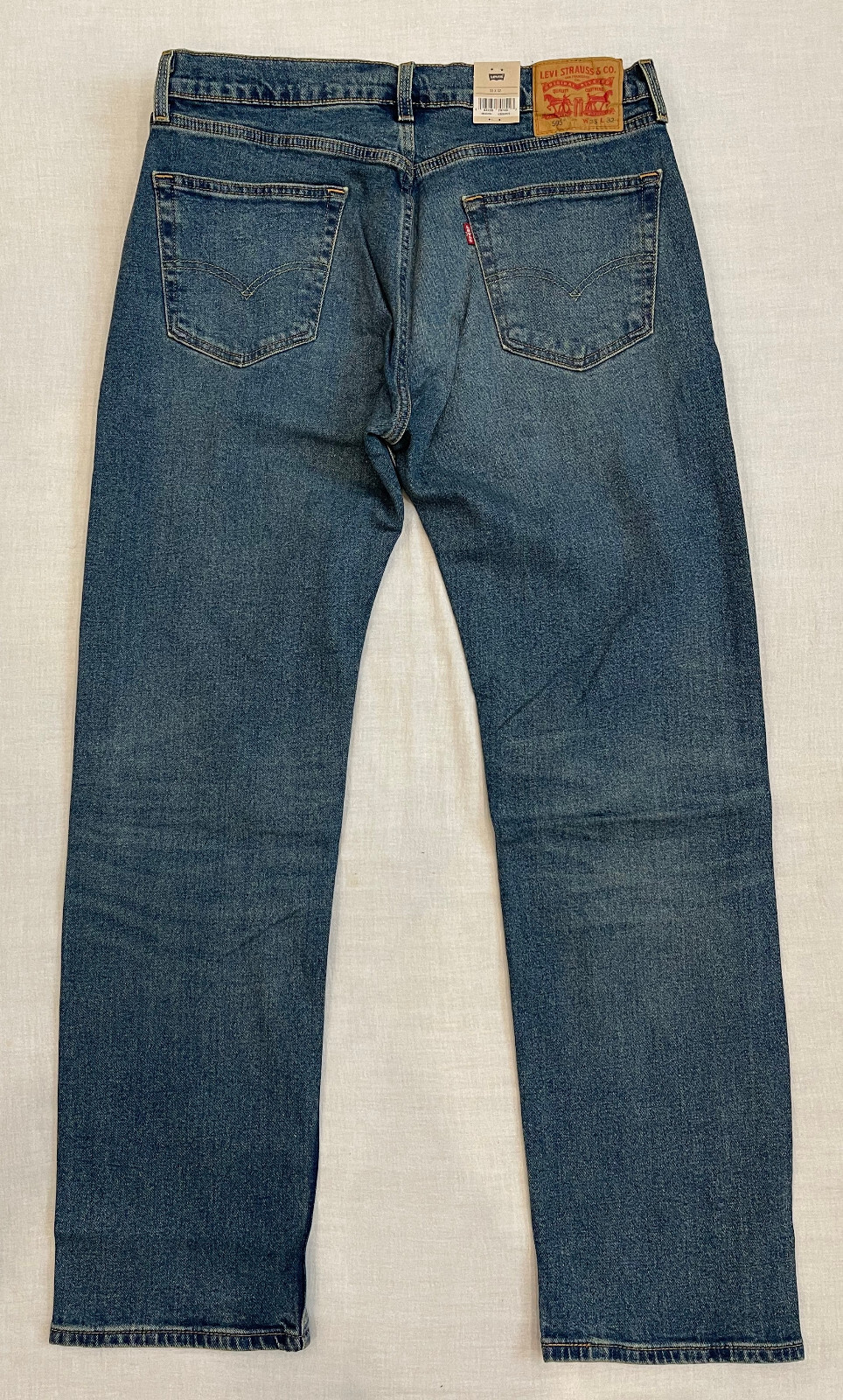 Levis 505 Mens Regular Fit Stretch Jeans Blue #1994 Sizes: 32, 33, 34, 36