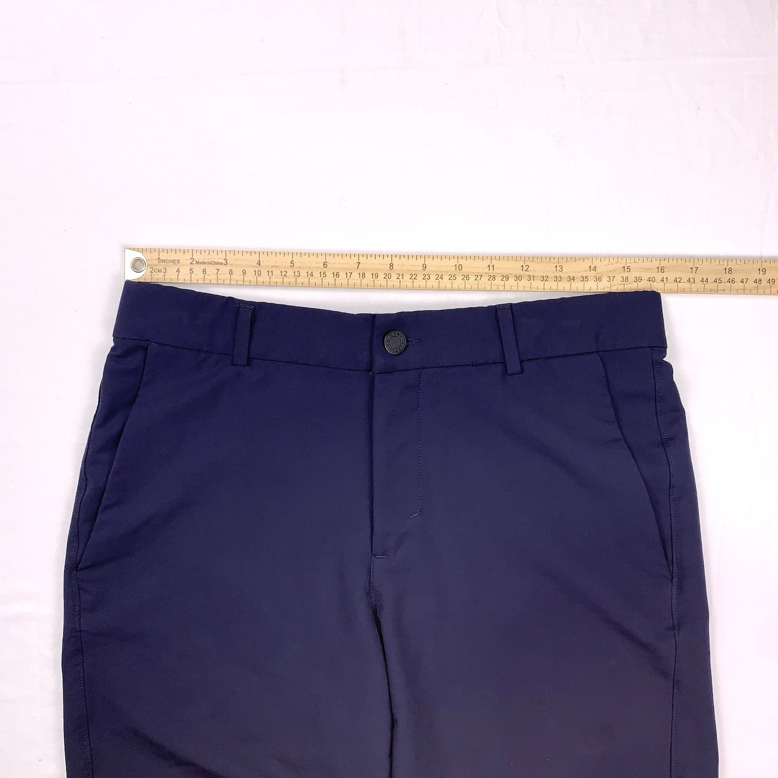UNRL Shorts Mens Medium Navy Stratford Stretch Performance Casual Golfing