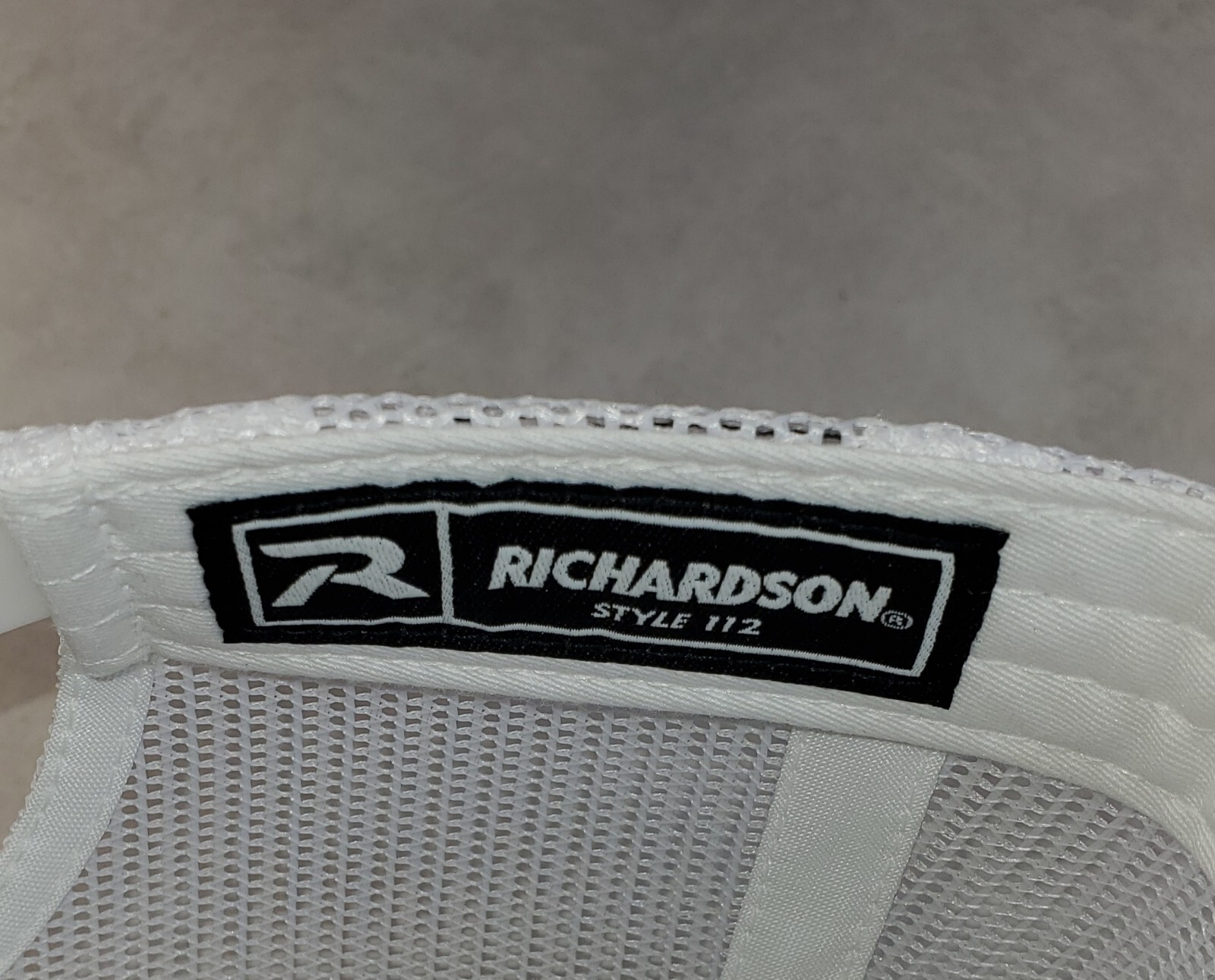 Remington Fire Arms Patch on Richardson 112 Trucker Hat Snapback Black/White