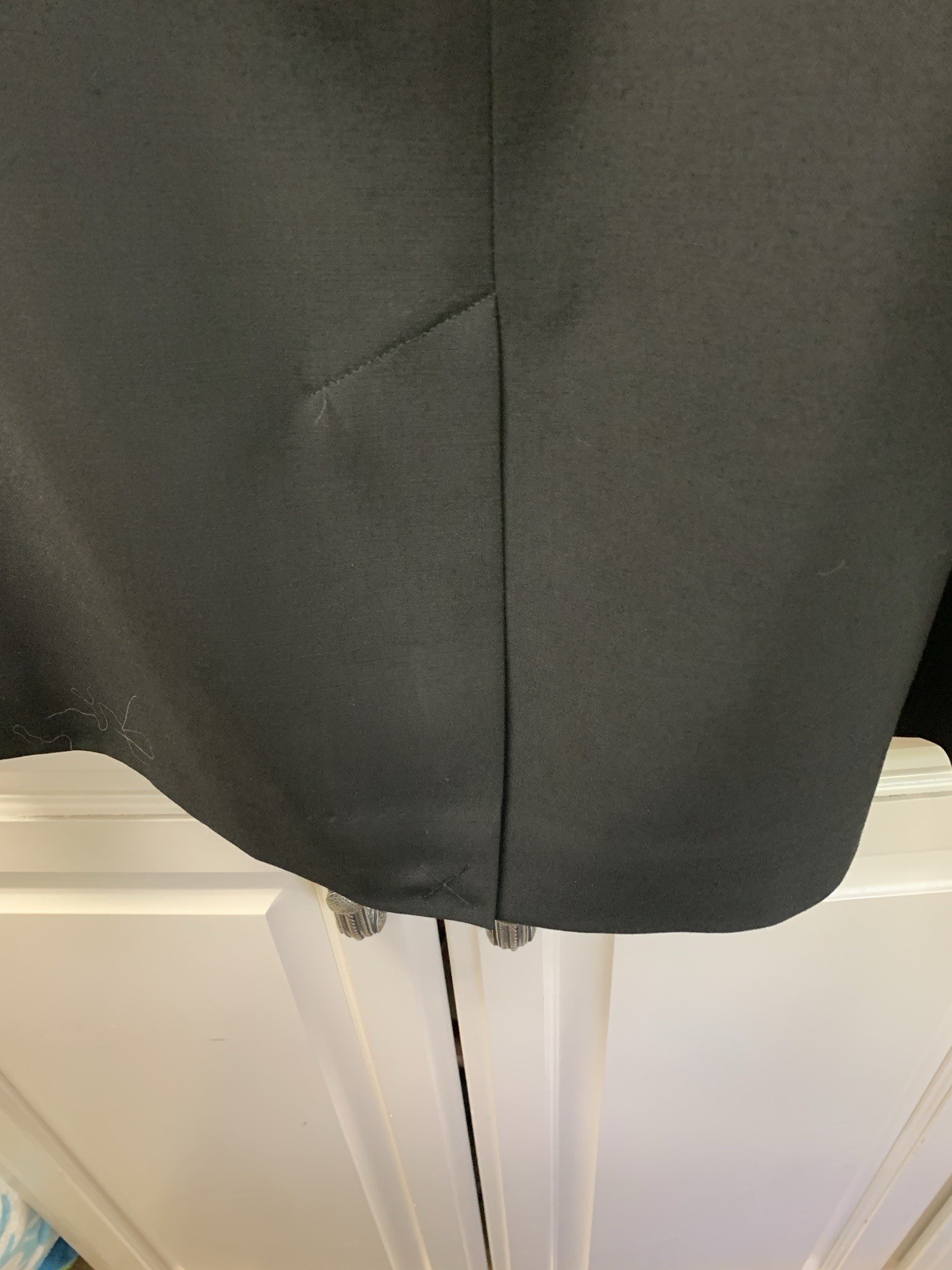 Dana Buchman Sz 16 Black Wool Classic Suit Jacket & NWT Skirt Fitted Jacket