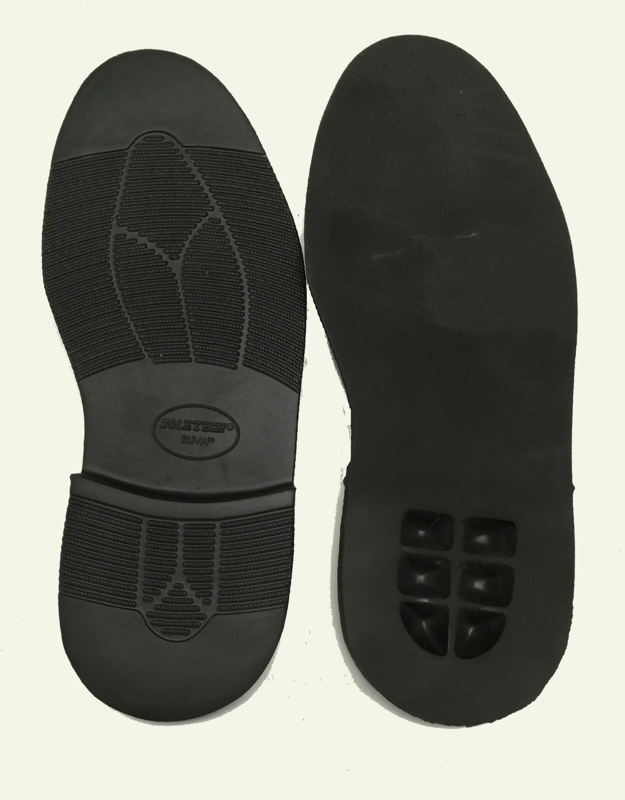SoleTech 1743 RUVA II Full Sole Black, 1 Pair
