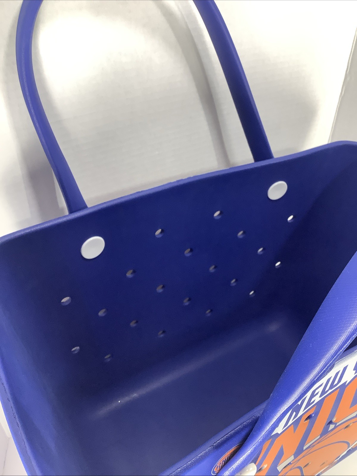 New York Knicks Basketball NBA Bogg Bag Limited XL Edition Tote~17.5”x12.5”x9.5”