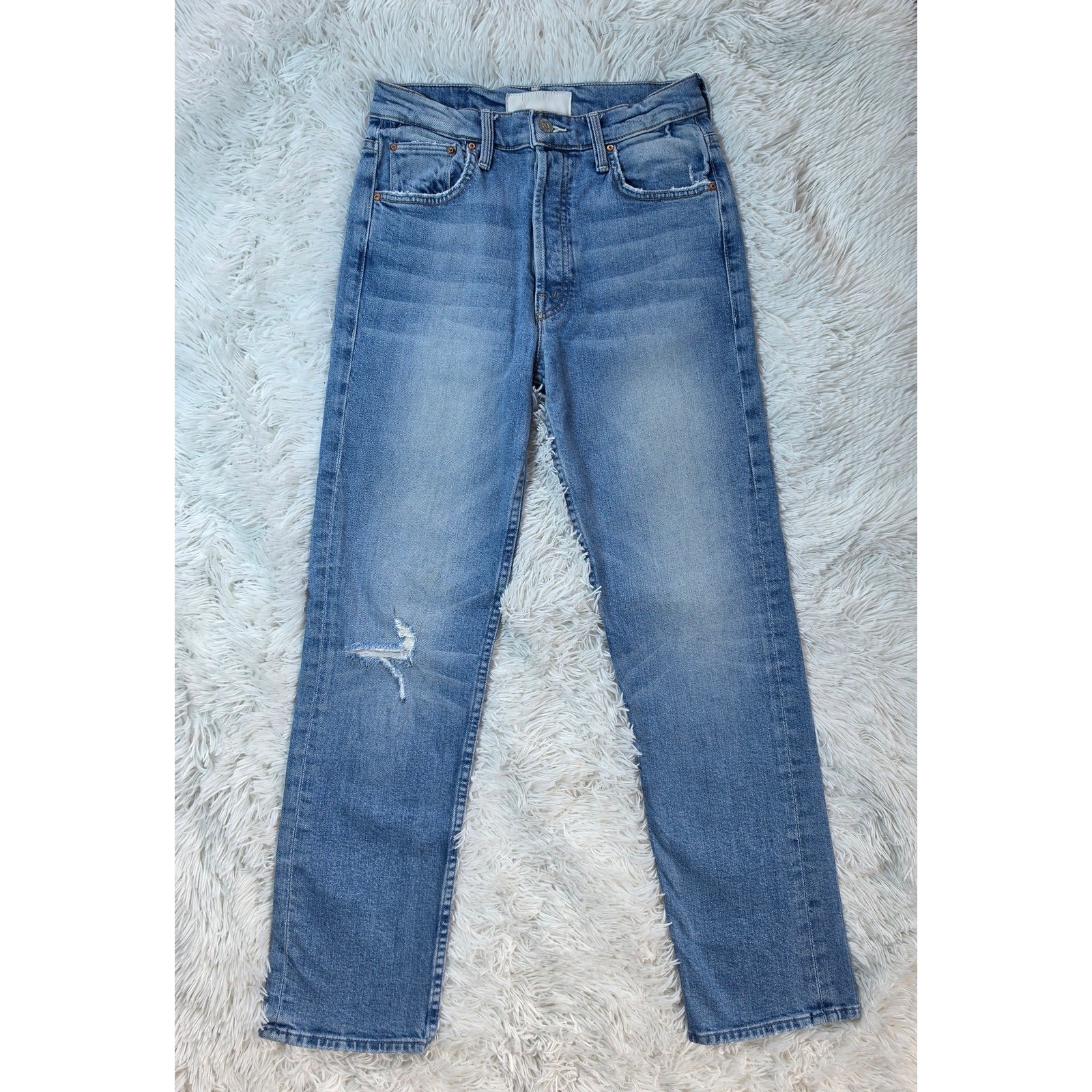 Mother Tomcat Straight Ankle Jeans 26 / 2
