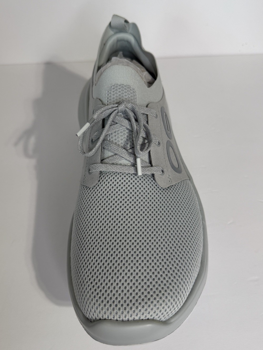 OOFOS OOmy Stride Shoe Men Size 14 Gray Glacier NIB