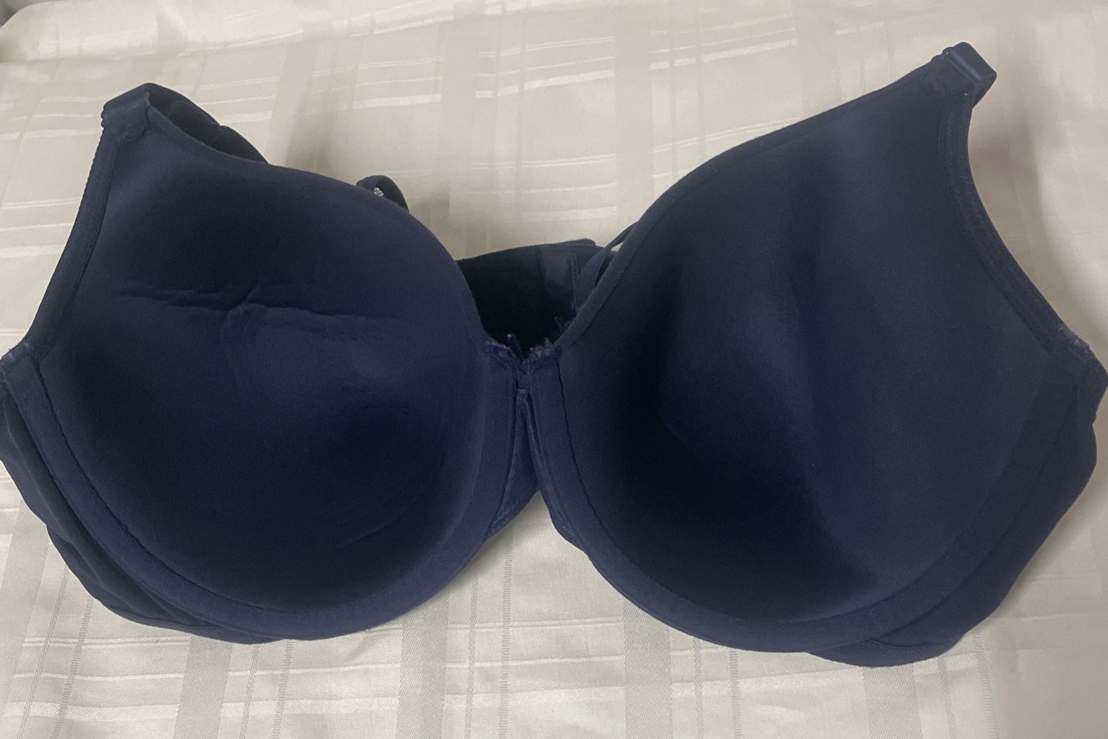 Cacique 98% Cotton Size 44C Full Coverage Stretch Lane Bryant Blue