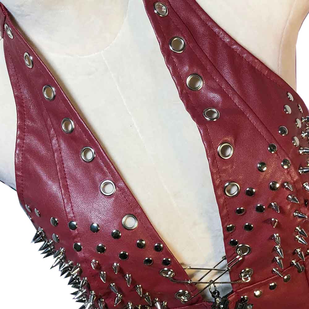 Goth Tops Spiked Emo Clothing Gothic Tank Y2K Punk Rock Clothes Grunge