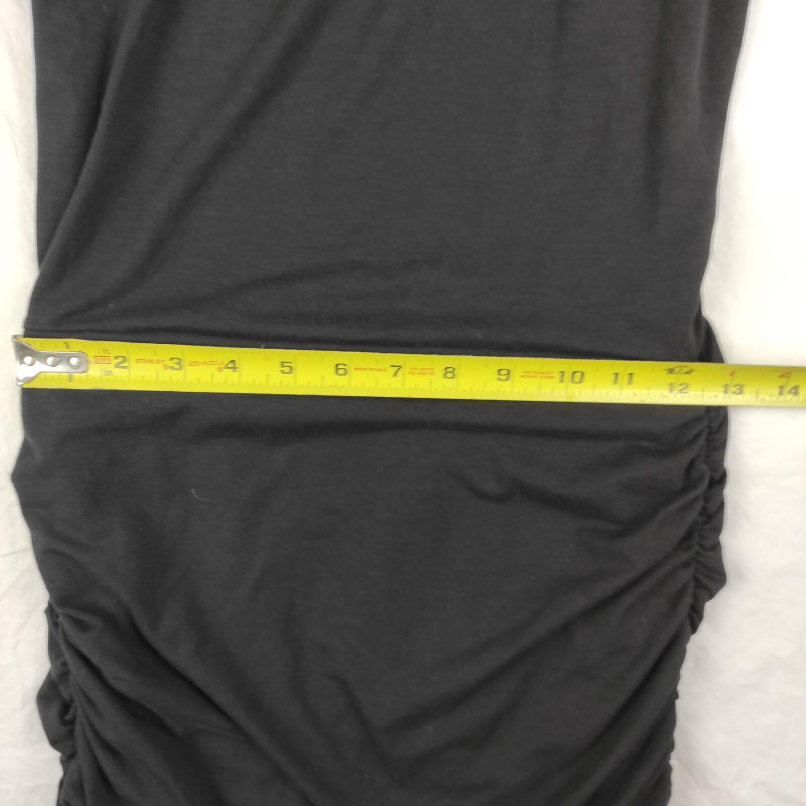 Athleta Sz XS Racerback Dress Black Athleisure Womens Polyester/Rayon