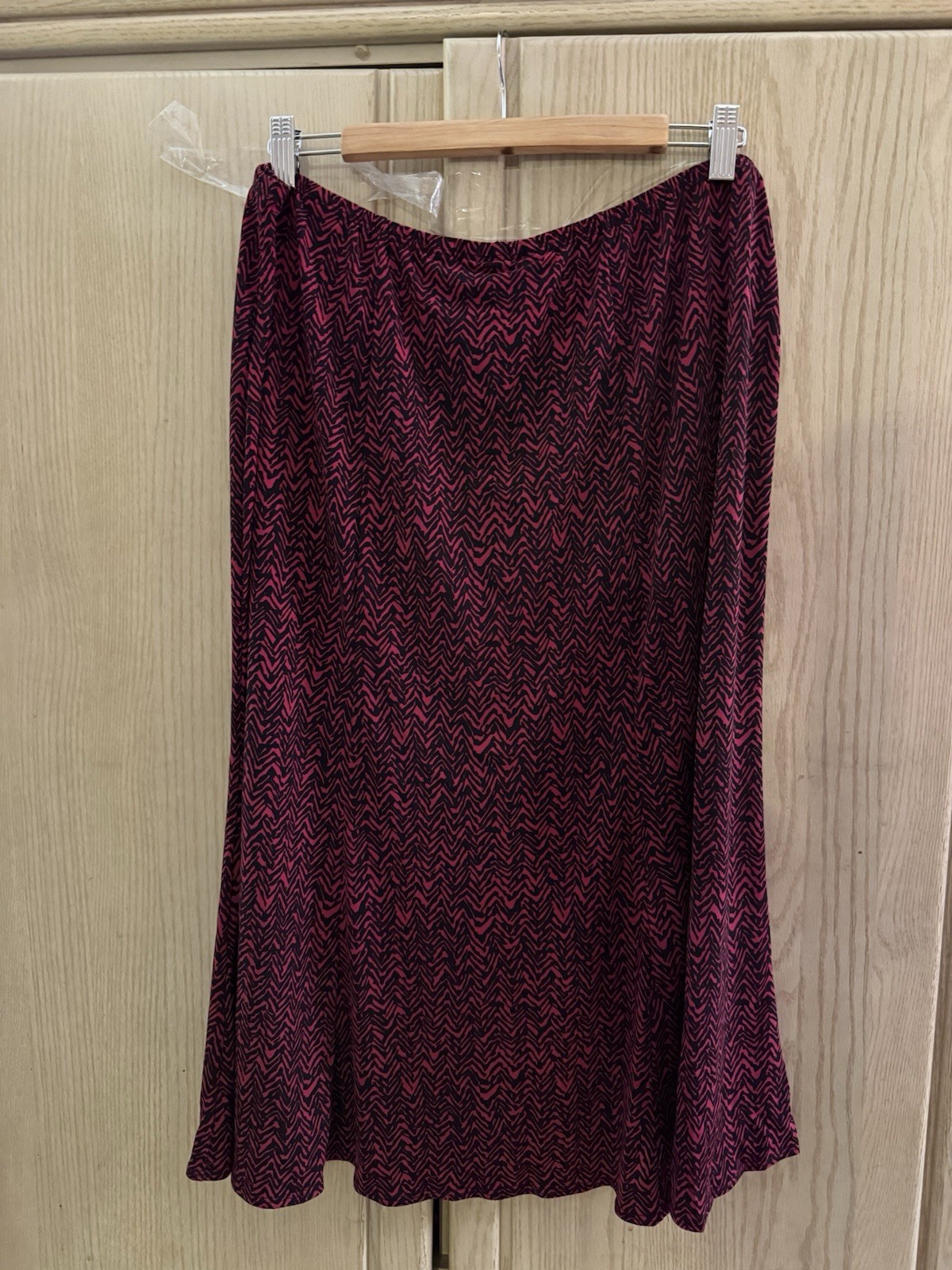 Elastic Pull On A- Line Skirt