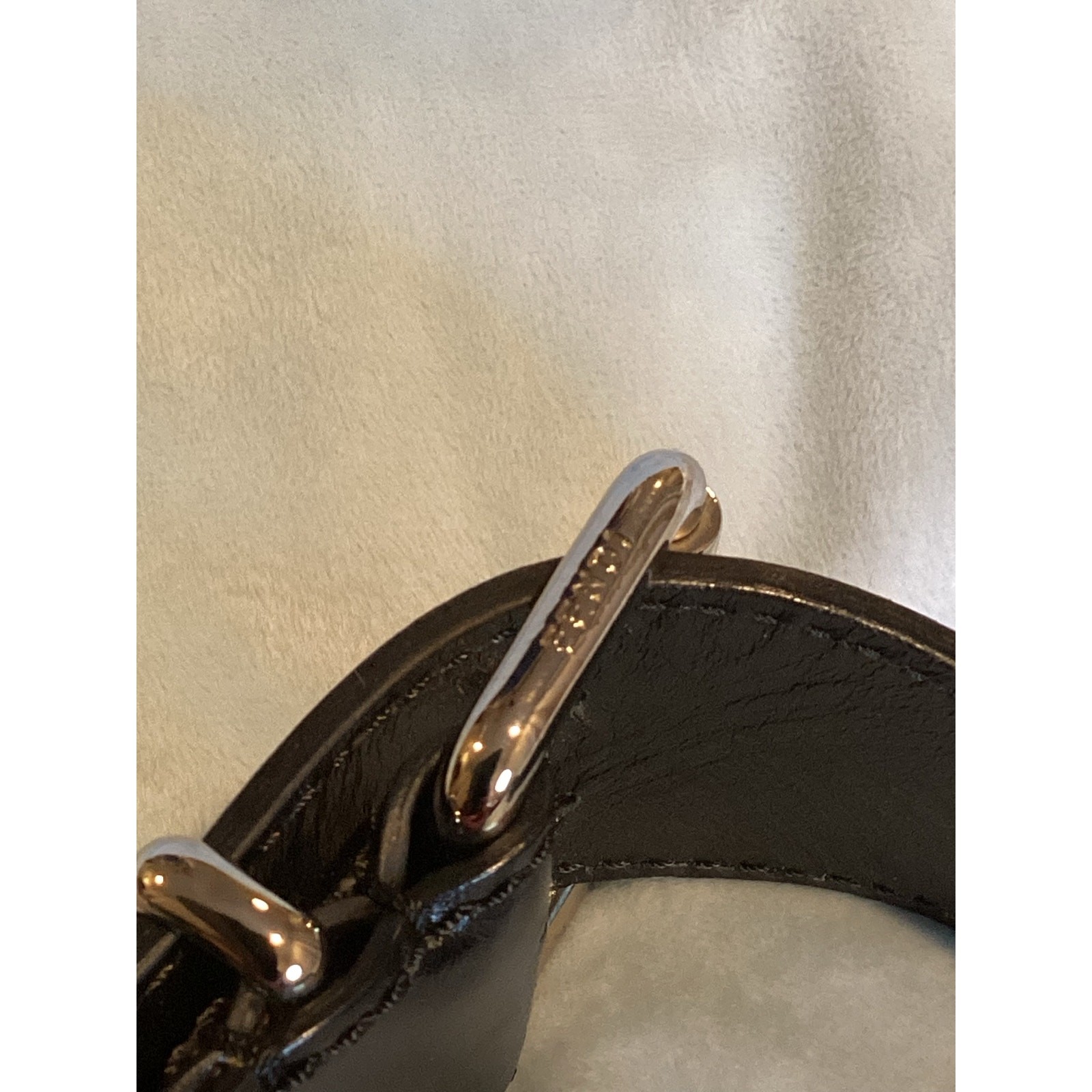 FENDI Zucchino Oyster Canvas Shoulder Bag
